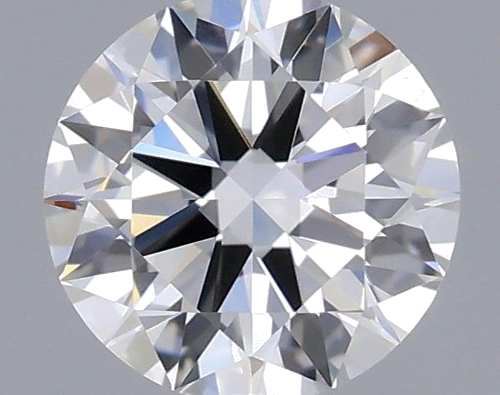 0.42 carat F-VVS1 Excellent cut Natūralus Round Deimantas (1)