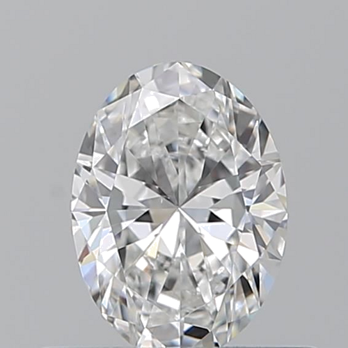 0.5 carat E-VS2 Natūralus Oval Deimantas (1)