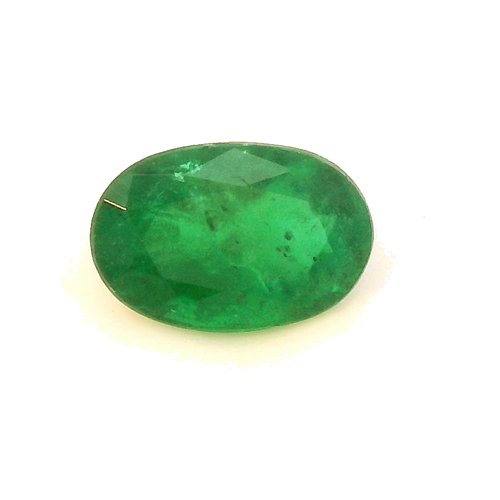 0.43 carat GREEN Oval Smaragdas (1)