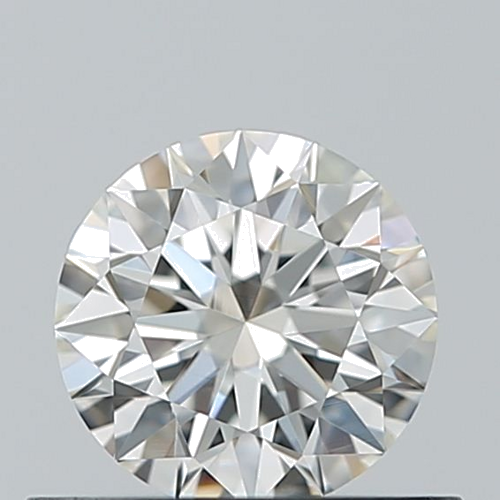 0.51 carat H-VVS2 Excellent cut Natūralus Round Deimantas (1)
