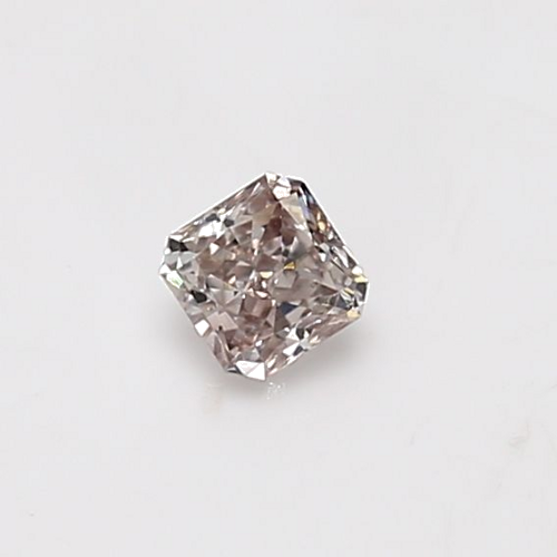 0.27 carat Fancy Light Pinkish Brown-VVS2 Natūralus Radiant Deimantas (1)