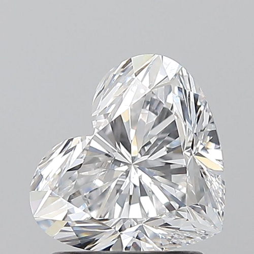 1.5 carat D-VS2 Natūralus Heart Deimantas (1)