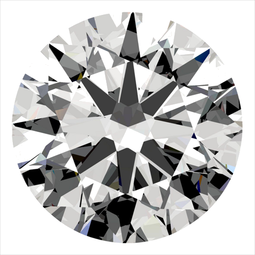 0.3 carat E-VS2 Excellent cut Natūralus Round Deimantas (1)