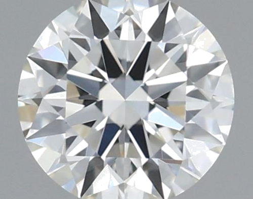 0.37 carat I-VVS2 Excellent cut Natūralus Round Deimantas (1)