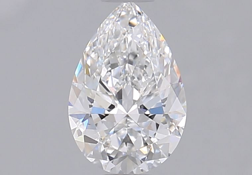 0.75 carat E-VVS2 Natūralus Pear Deimantas (1)