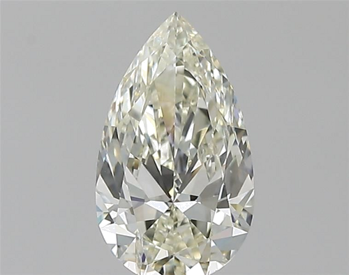 0.9 carat K-SI2 Natūralus Pear Deimantas (1)