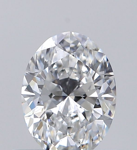 0.5 carat E-VVS2 Natūralus Oval Deimantas (1)