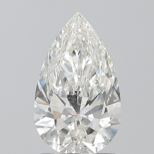 1.2 carat H-SI1 Natūralus Pear Deimantas (1)