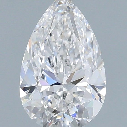 0.42 carat D-SI1 Natūralus Pear Deimantas (1)