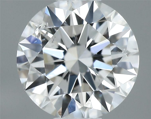 0.4 carat F-SI2 Excellent cut Natūralus Round Deimantas (1)