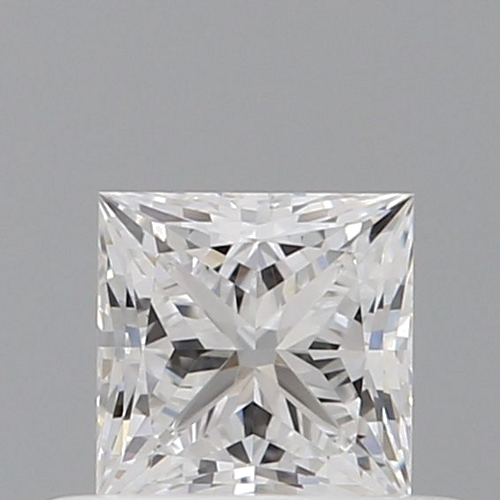 0.4 carat D-VVS2 Natūralus Princess Deimantas (1)