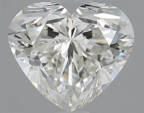 1.0 carat K-SI2 Natūralus Heart Deimantas (1)