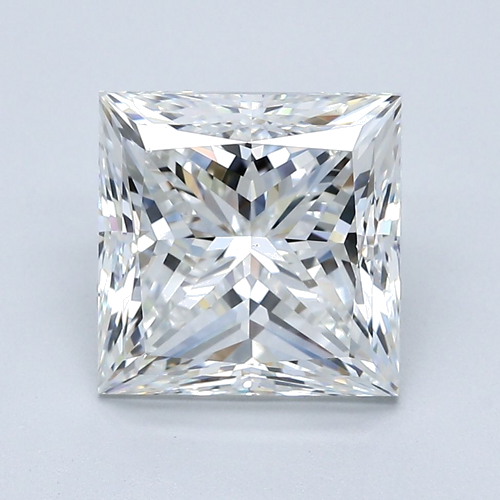 4.51 carat G-VS1 Natūralus Princess Deimantas (1)