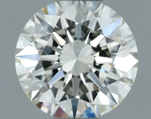 0.5 carat K-VVS2 Excellent cut Natūralus Round Deimantas (1)
