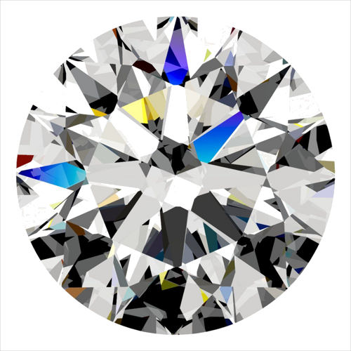 0.31 carat F-VS2 Excellent cut Natūralus Round Deimantas (1)