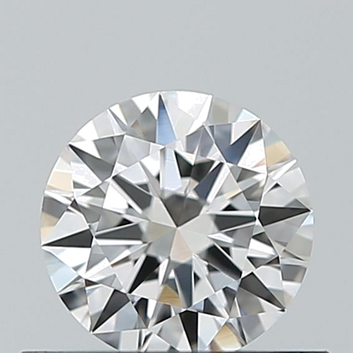 0.5 carat F-VVS2 Excellent cut Natūralus Round Deimantas (1)