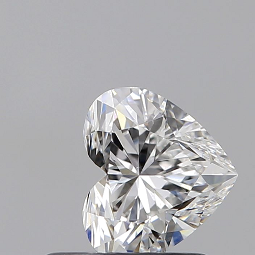 0.62 carat E-SI1 Natūralus Heart Deimantas (1)