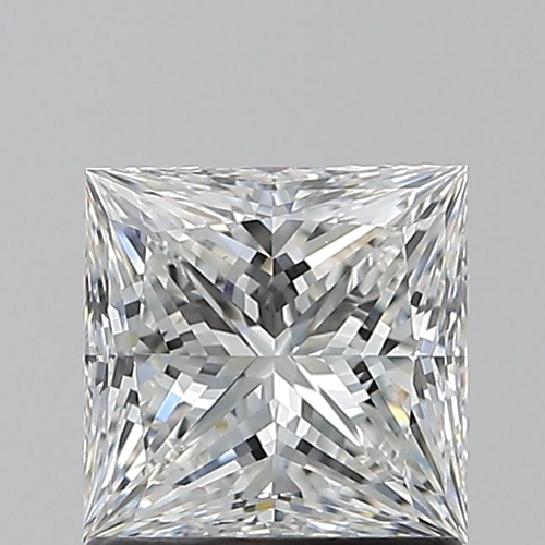 1.2 carat E-VS1 Natūralus Princess Deimantas (1)