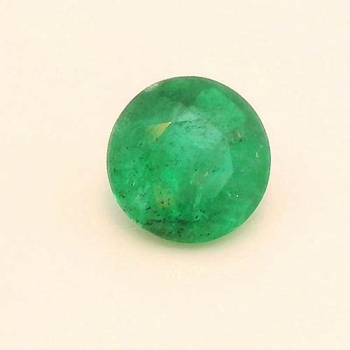0.41 carat GREEN Round Smaragdas (1)