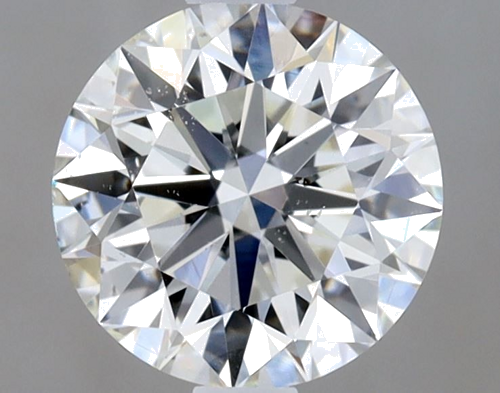 0.9 carat H-SI1 Excellent cut Natūralus Round Deimantas (1)