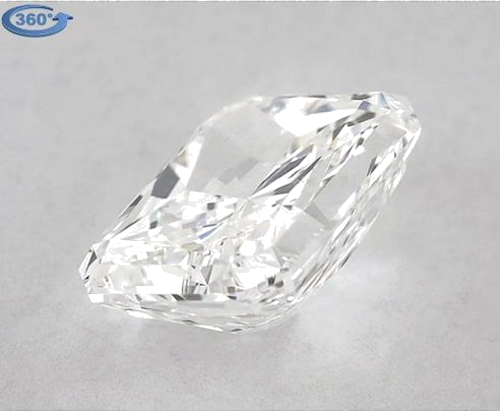 1.4 carat F-VS2 Natūralus Radiant Deimantas (1)