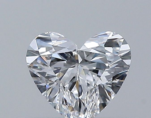 0.3 carat D-VVS1 Natūralus Heart Deimantas (1)