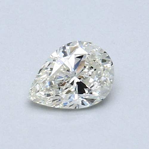 0.46 carat K-VS2 Natūralus Pear Deimantas (1)