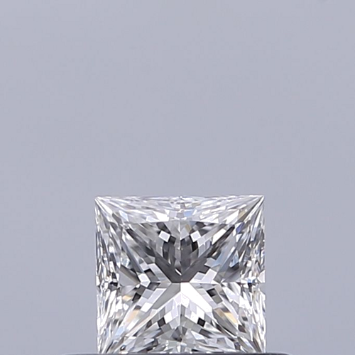 0.33 carat D-VVS1 Natūralus Princess Deimantas (1)