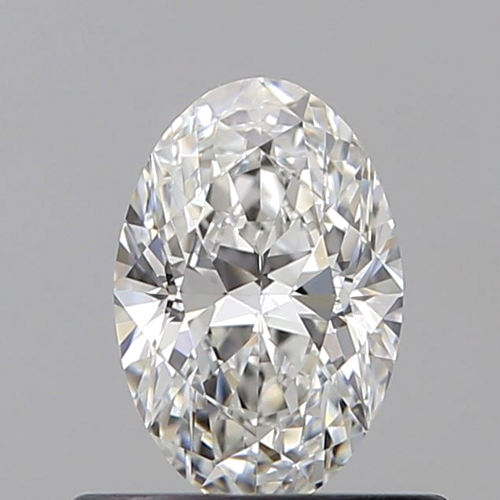0.52 carat G-VS2 Natūralus Oval Deimantas (1)