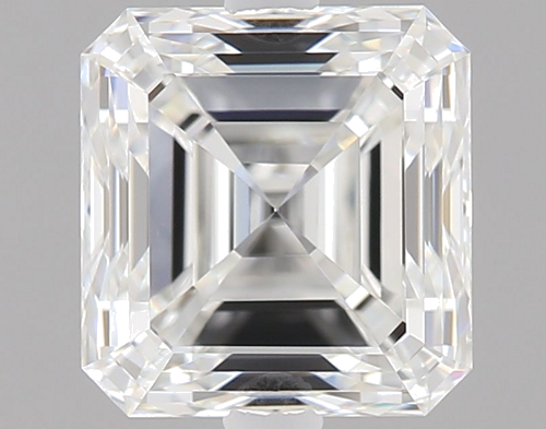 1.2 carat F-VS1 Natūralus Asscher Deimantas (1)