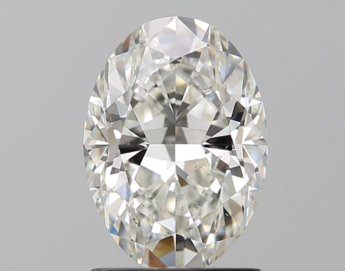 1.54 carat I-SI1 Natūralus Oval Deimantas (1)