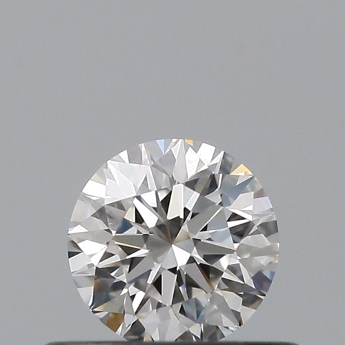 0.37 carat F-VVS1 Excellent cut Natūralus Round Deimantas (1)