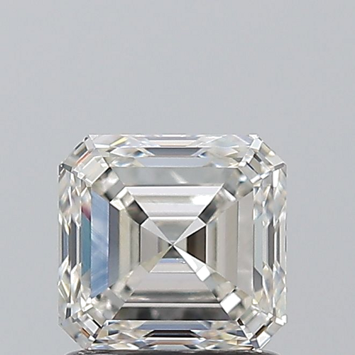 1.2 carat H-VS2 Natūralus Asscher Deimantas (1)