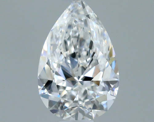 0.4 carat E-VS1 Natūralus Pear Deimantas (1)