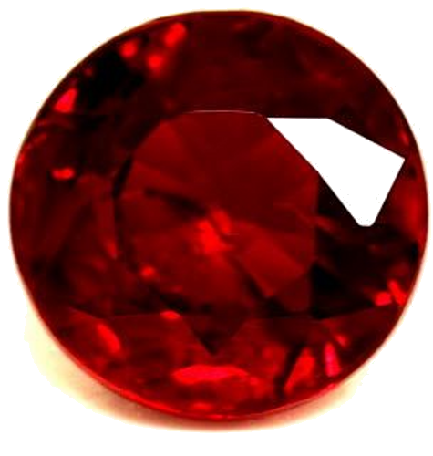 0.65 carat RED Round Rubinas (1)