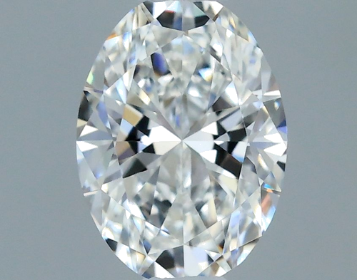 0.3 carat F-VVS2 Natūralus Oval Deimantas (1)