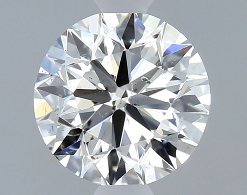 0.71 carat H-SI2 Very Good cut Natūralus Round Deimantas (1)