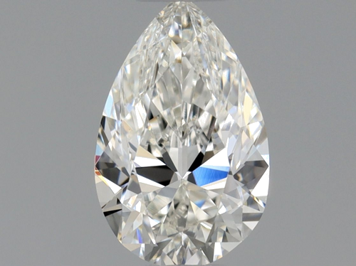 0.42 carat H-VVS2 Natūralus Pear Deimantas (1)