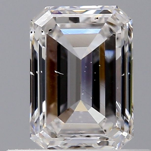 0.56 carat E-SI1 Natūralus Emerald Deimantas (1)
