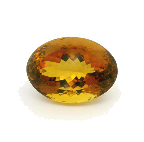 58.81 carat YELLOW Oval Citrine (1)