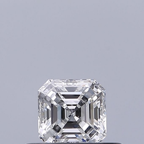0.31 carat F-VVS2 Natūralus Asscher Deimantas (1)