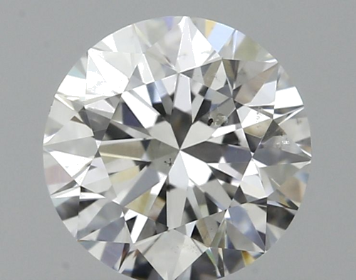 0.5 carat F-SI1 Excellent cut Natūralus Round Deimantas (1)