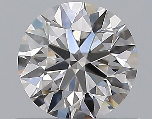 0.59 carat F-VVS2 Excellent cut Natūralus Round Deimantas (1)