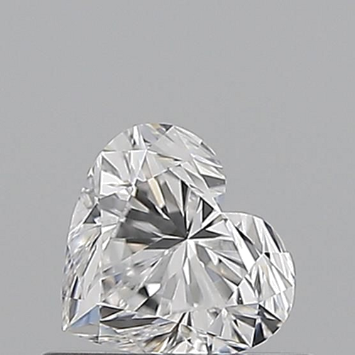 0.5 carat D-VVS1 Natūralus Heart Deimantas (1)