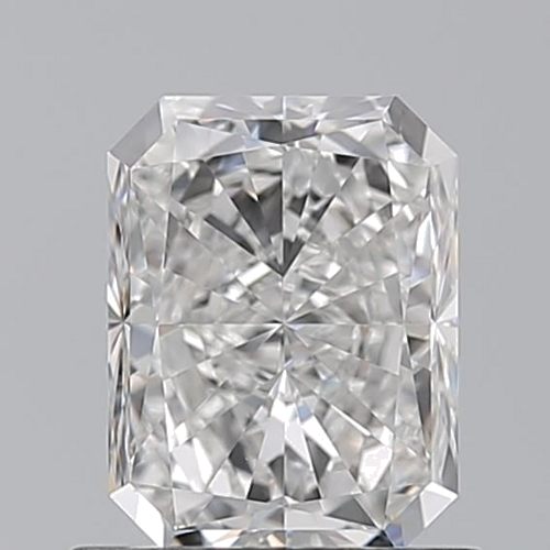 1.01 carat F-VVS2 Natūralus Radiant Deimantas (1)