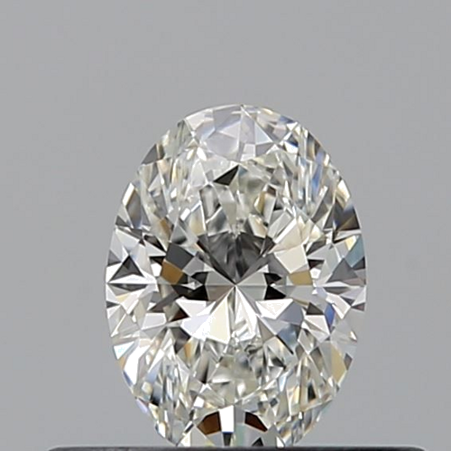 0.32 carat H-VVS2 Natūralus Oval Deimantas (1)