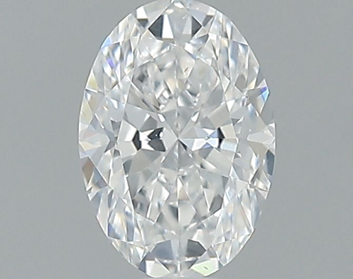 0.53 carat E-SI1 Natūralus Oval Deimantas (1)