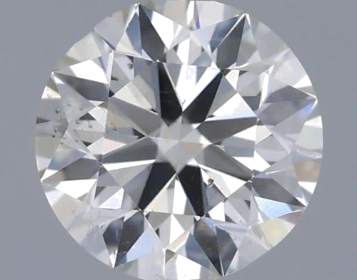 0.6 carat I-SI2 Excellent cut Natūralus Round Deimantas (1)