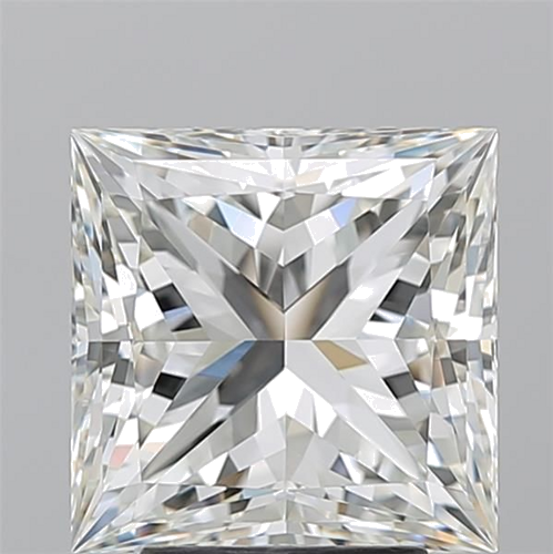 4.04 carat I-VS1 Natūralus Princess Deimantas (1)