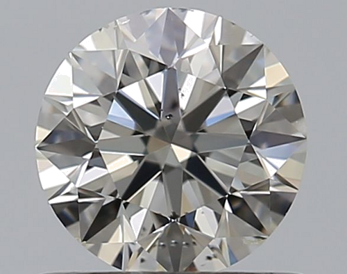 0.63 carat I-SI2 Excellent cut Natūralus Round Deimantas (1)